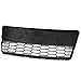 PIT66 Front Bumper Lower Grille Cover Compatible With Ford Focus 2012-2014 Honeycomb Mesh Grille With Triangle 3Pcs