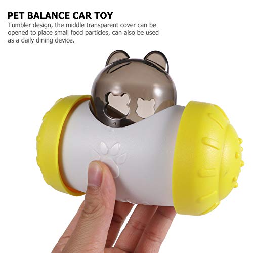 POPETPOP Cão de Estimação Brinquedo Tumbler Equilíbrio Carro Balanço Brinquedo de Distribuição Do De