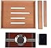Prestige Import Group Sovereign Two-Tone Beveled Glass Top Cigar Humidor with Matching Ashtray - Holds Up to 50 Capacity
