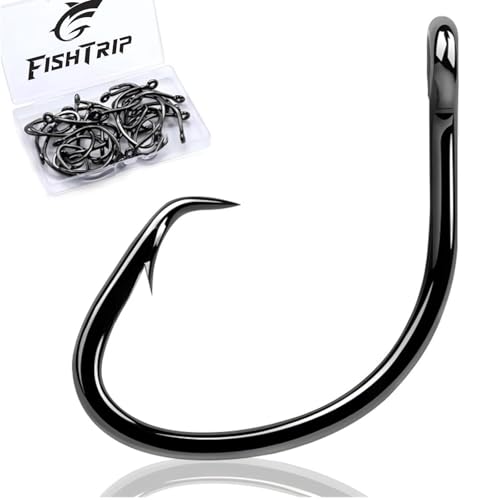 FishTrip Saltwater Circle Hooks - Size 2