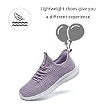 Lamincoa Womens Slip On Walking Shoes Non Slip Casual Road Running Lightweight Mesh Fashion Sneakers for Gym Travel Workout