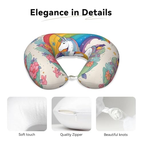 Almohada de viaje de espuma viscoelástica U-shaped miniatura 3