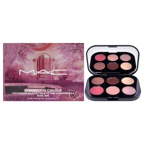Paleta de sombras de ojos Connect In Color, lente rosa de MAC