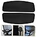 PRETYZOOM Office Chair Accessories Replacement Plastic Arm Pads for Desk Chairs Armrest Arm Pads Nonslip Design