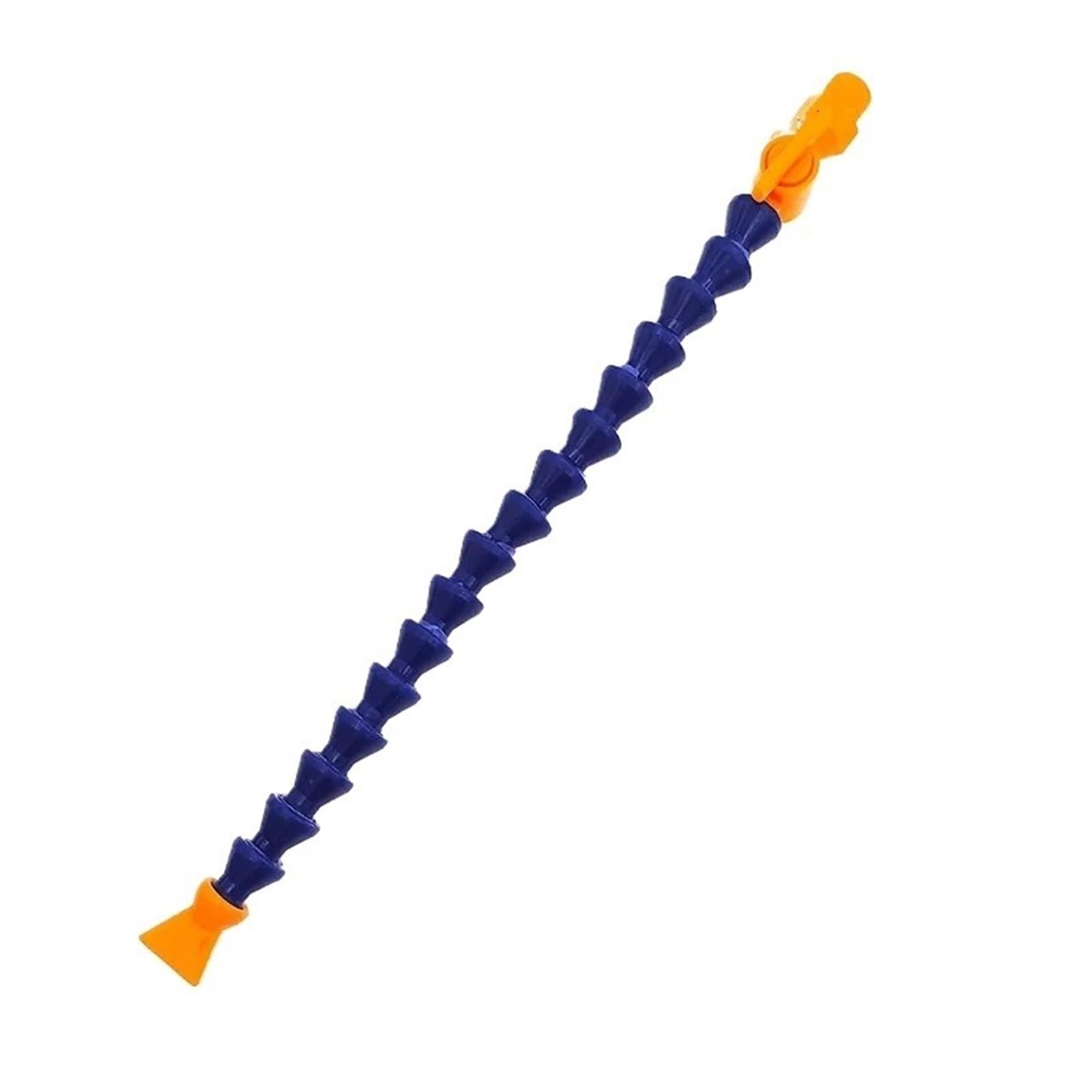 rura chłodziwa oleju wodnego, 6 szt. Plastikowa elastyczna rurka do chłodzenia olejem wodnym 300-600 mm 1/4 3/8 1/2 Wąż Płaska/okrągła dysza (kolor: 500 mm płaska, rozmiar: 3 8) (Color : 600mm Flat S