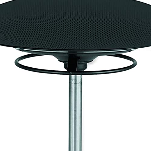 Image of Safco Twixt Active Movement Seating Chair, Ergonomic Support, Extended Height, Black Mesh