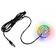LED Aquarien Unterwasser Licht, Wasserdichtes USB Aquarienlicht mit Festen Saugnäpfen zur Aquarien Dekoration