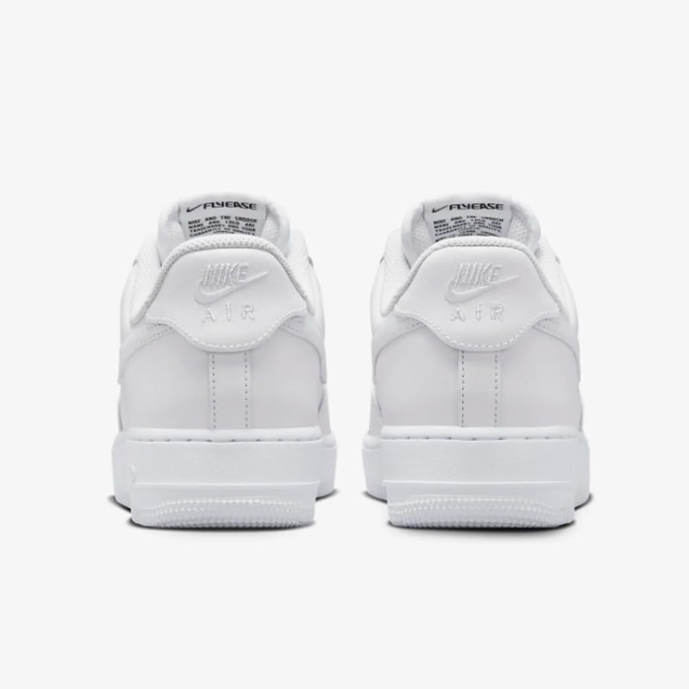 Nike Air Force 1 '07 EasyOn Women's Shoes (DX5883-100,White/White-White) Size 5
