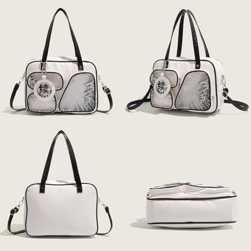 Ita Bag Pin Display Shoulder Bag for Women Japanese Crossbody y2k Handbag with Pendant3