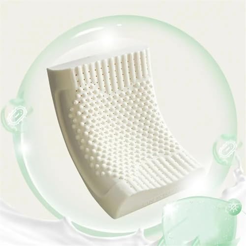 Almohada de látex tamaño completo con espuma viscoelástica miniatura 6