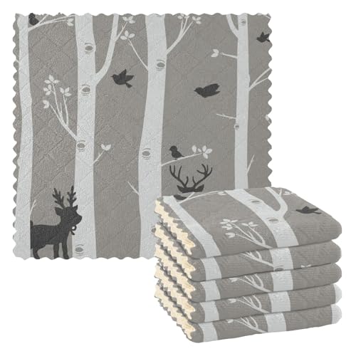 Kaaridream �L�b�`���N���X ���͋z�� ���� 2���Z�b�g 28x28cm �� ������ �O���[ ���� ������ ������ �䏊 �ӂ��� �^�I�� �h�L �k�� ������� �q�� �R�� ��@���G�� ���