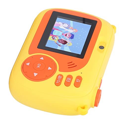 Minicâmera digital hd infantil, impressão térmica, câmera instantânea, selfie, filmadora, brinquedo,