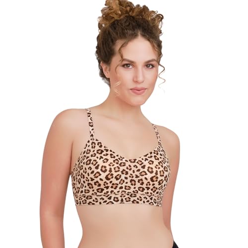 Image of Floatley Cozy Adjustable Bra Comfort Wirefree Seamless Bra with Embedded Pad for Women