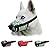 MUROM Dog Muzzle Small Medium Large Soft Breathable Pattern Print Pet Muzzles Puppy Mouth Cover Anti Biting Barking (Tribal, M/L)
