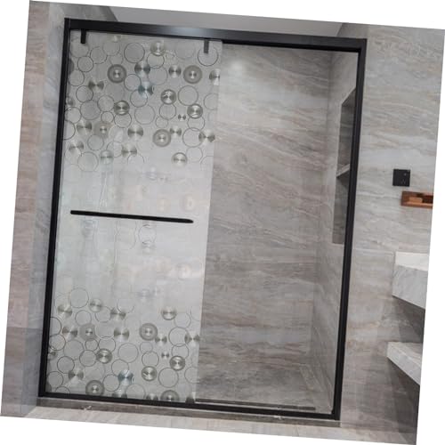 Película adhesiva para ventana 100x45 cm blanca mate miniatura 3