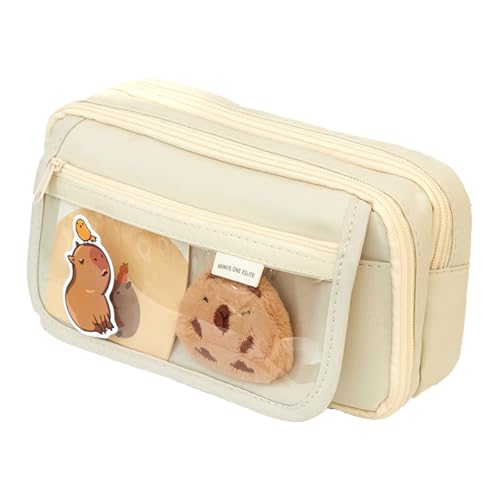 Amazon | ペンケース カピバラ フィギュアペンポーチ ステッカー付き