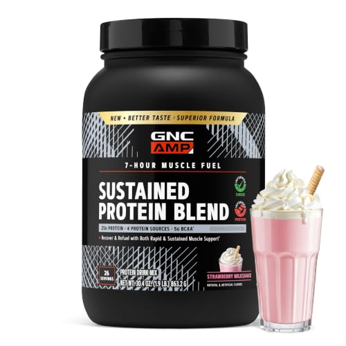 GNC AMP Sustained Protein Blend