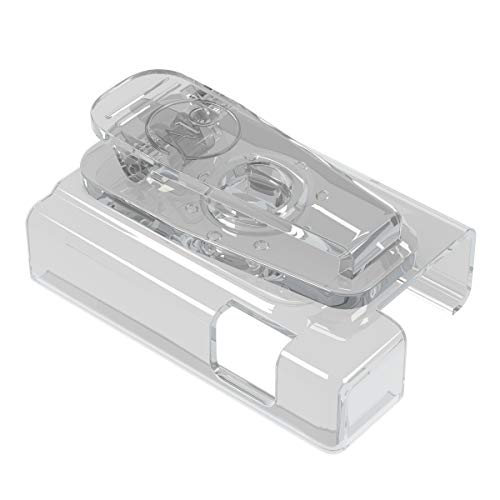 A1C Insulin Pump Case - Holder for T-Slim Diabetes Pump - No More Broken Clips - Positive Lock & Hinged Clip to Improve Reliability - Rotate 360 Degrees - Program, Refill, & Recharge Without Removing