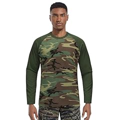 Long Sleeve Woodland Camo