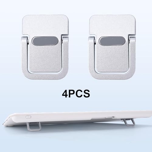 Penitue 2pcs Mini Soporte Portátil Plegable de Aleación de Zinc miniatura 3
