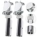 NOLITOY 2pcs Metal Mop Pole Head Clamp Replacement Mop Handle Clip for Home and Commercial Use Strong Clamping Force Easy Assembly Practical Cleaning Accessory