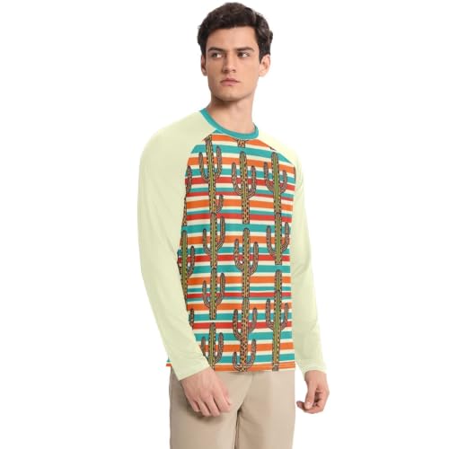 Camisas de natación para hombre sueltas UPF 50+ transpirables 4
