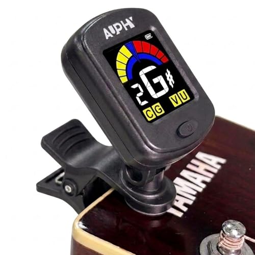Rechargeable Clip-On Chromatic Tuner for String Instruments