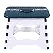 ABOOFAN Składany stołek z tworzywa sztucznego składany stołek na zewnątrz przenośny stołek wędkarski