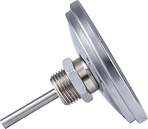 Oklahoma Joe's 3695528R06 Analog Temperature Gauge , Silver #TOP4