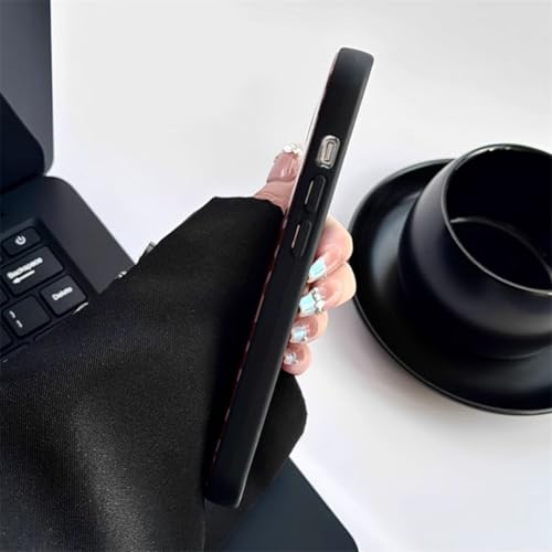 Étui iPhone 13 brillant en TPU avec anneau de support noir - 2