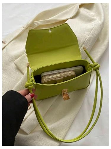 SHENHE Women's PU Leather Shoulder Bag Knotted Top Handle Hobo Purses Underarm Clutch Handbag3