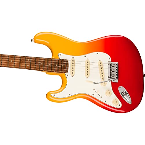 Fender Player Plus Stratocaster LH Tequila Sunrise PF guitare électrique pour gaucher avec housse deluxe - Les Beatles, Paul McCartney, John Lennon, RIngo Starr, George Harrison Fender Player Plus Stratocaster LH Tequila Sunrise PF guitare électrique pour gaucher avec housse deluxe – Image 6