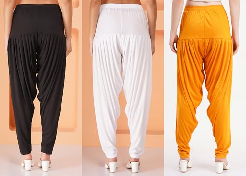Image of Buy That Trendz Patiala Salwar for Women Relaxed Fit Viscose Patiyala Salwar Harem Bottom Pants
