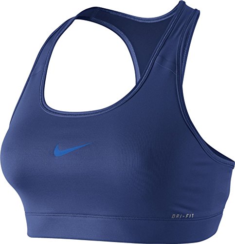 Nike Women's Pro Victory Compression Sports Bra Deep Royal Blue/Hyper Cobalt Sports Bra XS