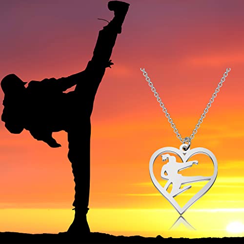 MYOSPARK Taekwondo Necklace - Lovers Gifts for Martial Arts Fans 7