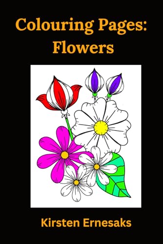 Colouring Pages: Flowers