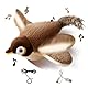 Wuiil Katzenspielzeug Vogel Elektrisch,Vogelspielzeug Für Katzen,Flying Bird Cat Toy,Fliegender Vogel Spielzeug Für Katzen,Aufladbar Interaktives Katzenspielzeug,Flapping Bird Cat Toy,Mit Katzenminze