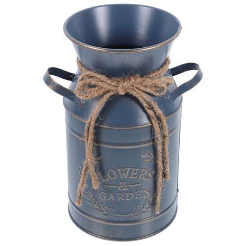 Vase rustique chic Cabilock en métal pour décoration de jardin - 2