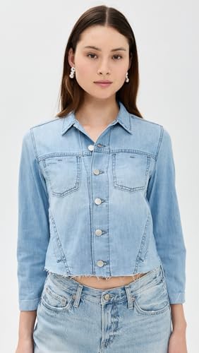 L'AGENCE Women's Janelle Slim Raw Jacket2