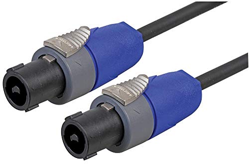 Cable de 10 metros Pulse PLS00155 con conexion Speakon de 2 polos para altavoz pasivo