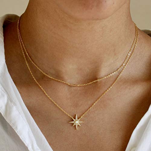 Vavily Dainty Thin Chain Choker Necklace For Women 14K Plated Gold Minimalist Short Chain Necklaces Jewelry Gift #TOP7