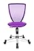 Topstar 71487S07 Titan Junior, Schreibtischstuhl, Kinderdrehstuhl, Jugenddrehstuhl, Netzrückenlehne und Bezugsstoff lila