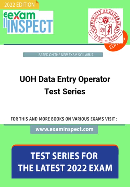 UOH Data Entry Operator Test Series