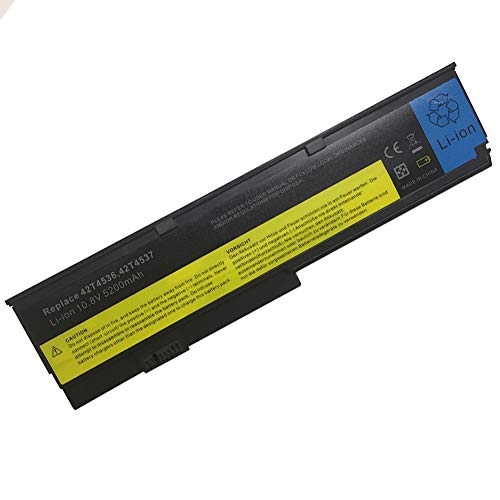 10.8V 5200mAh 42T4536 42T4537 Batteria di Ricambio per ThinkPad X200 X200s X200si X201 X201i Serie 42T4534 42T4535 43R9255