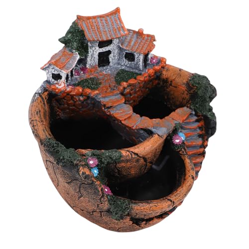 Pot de fleur de jardin féerique pour décorer votre bureau de maison