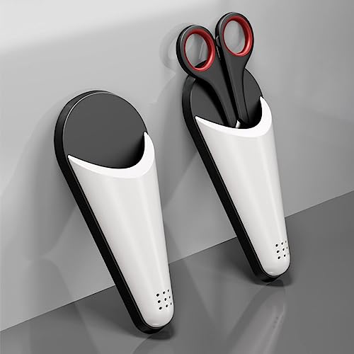 DOITOOL Magnetic Scissor Holder 7.36 Inch Space-Saving Metal Storage Rack for Home and Office Use Magnetic Scissor Stand with Wear-Resistant Design Suitable for Bathroom and Kitchen Organization - Image 4