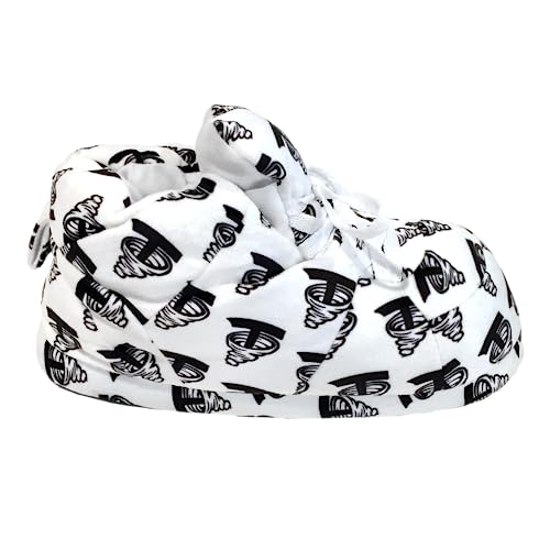 Image of Happy Feet Slippers Standard Sneaker Slippers for Men, Women, and Kids - Women Shoes, Gifts for Women, As Seen on Shark Tank - Classy Oversized House Slippers for Women with Non-Slip Rubber Soles