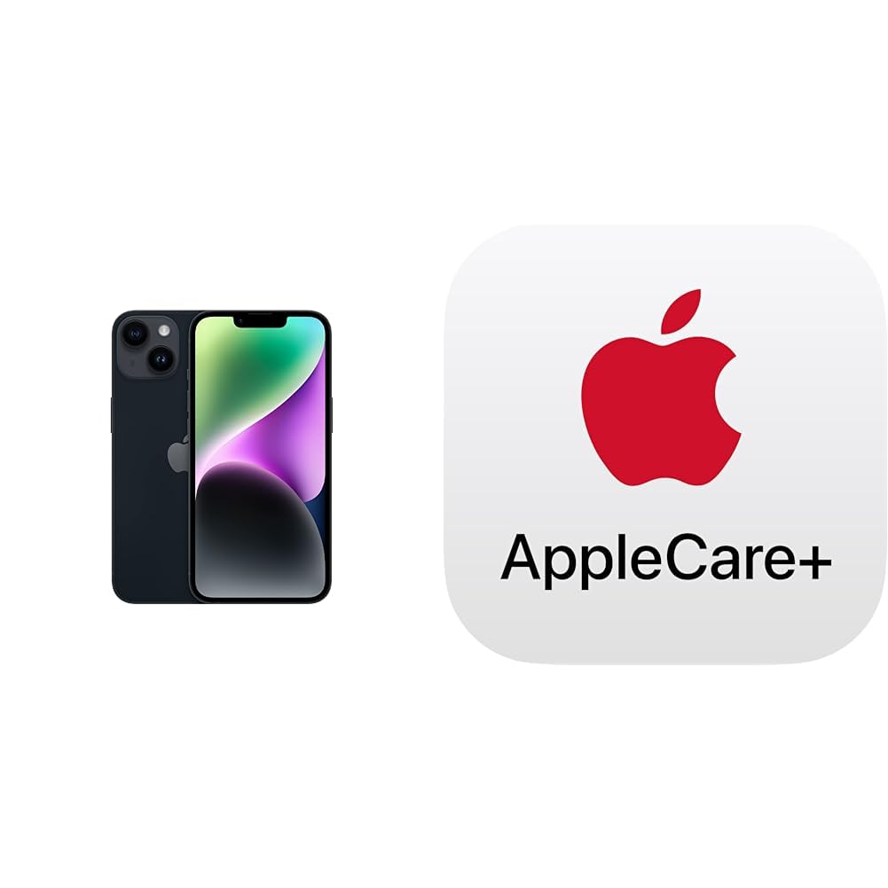 Amazon | iPhone 14 128GB ミッドナイト + 延長2年 AppleCare+盗難
