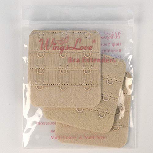 Wingslove Womens Bra Extender Bra Band Breathing room 3pcs-Pack Multi-size4