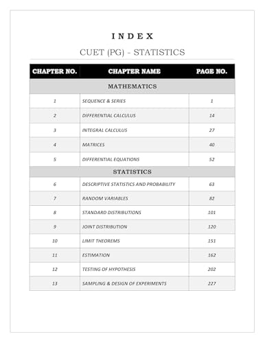 Image of CUET PG Statistics Book | CUET PG Statistics PYQ Book (2022-2025) with Detailed Solution | Topic Wise Sorted PYQs | Best Seller PYQ Book for NTA CUET PG Statistics Entrance Exam | Two Brothers